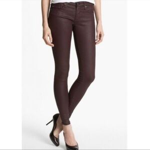 AG Adriano Goldschmeid The Legging Super Skinny Coated Jeans